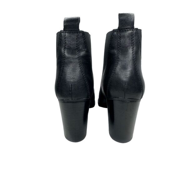 Sofft Welling Black Textured Leather Chelsea Boots Size 9.5 - Picture 4 of 11